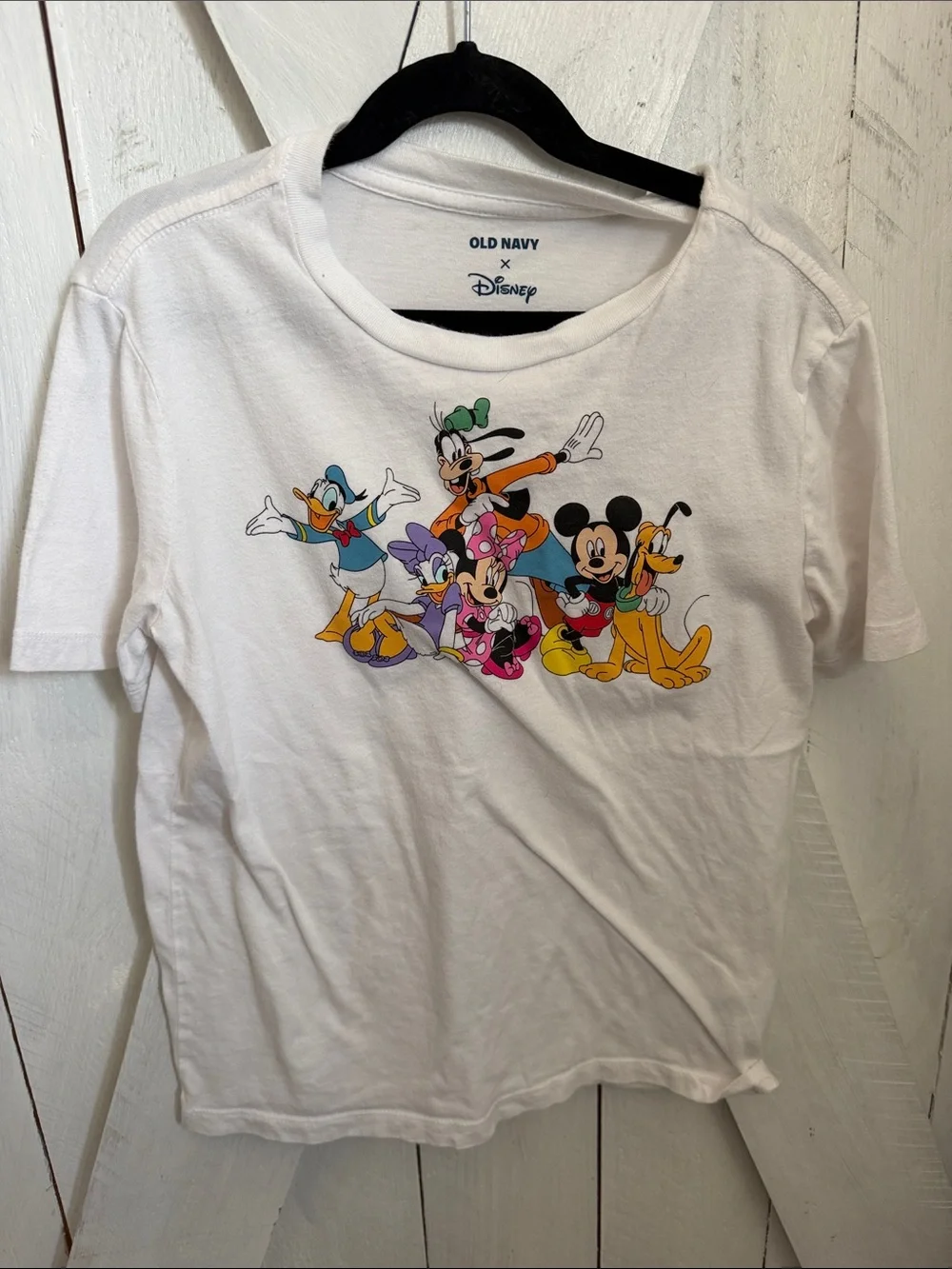 Old Navy White Kids Disney Character Graphic Tee